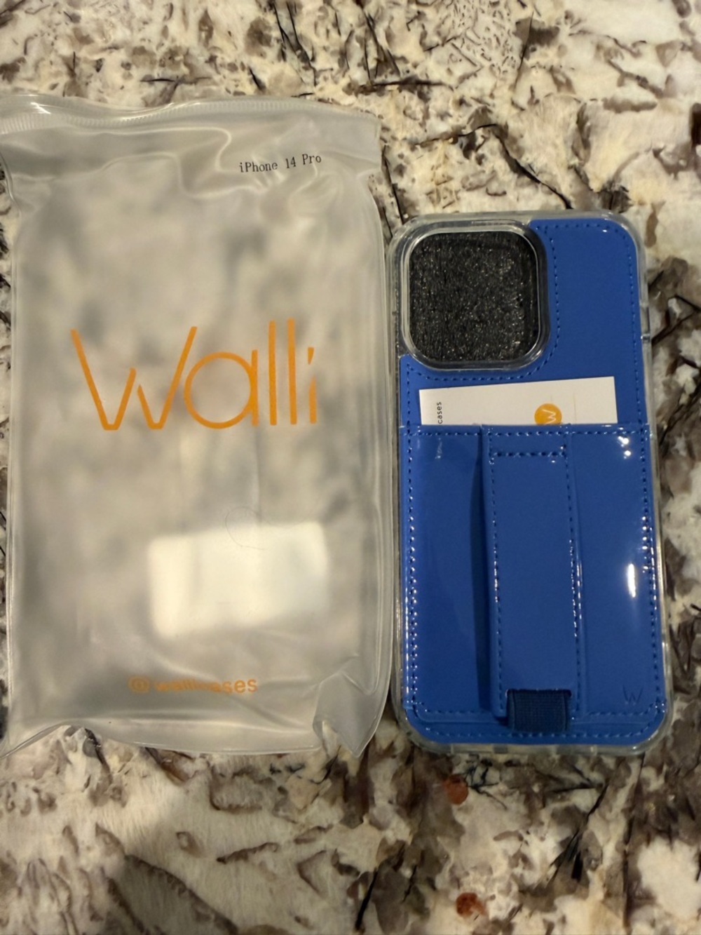 Walli Case iPhone 14 Pro Wallet Case in Its Cerulean by Kelsi Fullmer